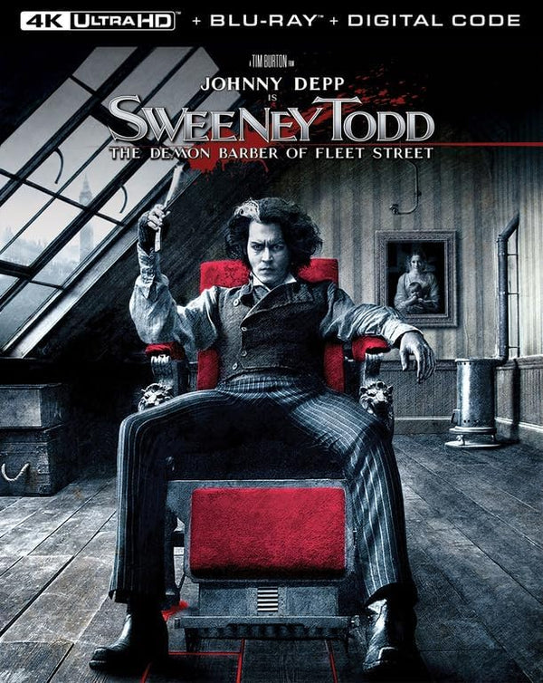 Sweeney Todd: The Demon Barber of Fleet Street (4K-UHD)