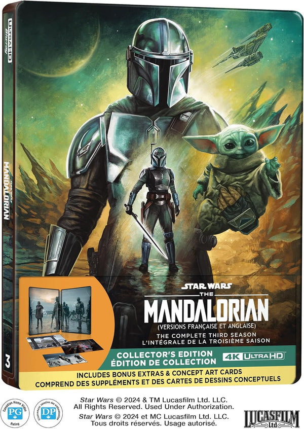 The Mandalorian: Season 3 (Steelbook) (4K-UHD)