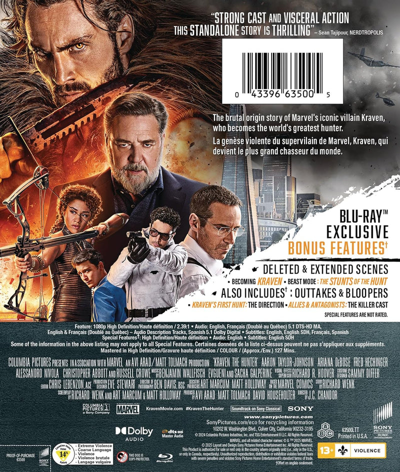 Kraven the Hunter (Blu-ray)