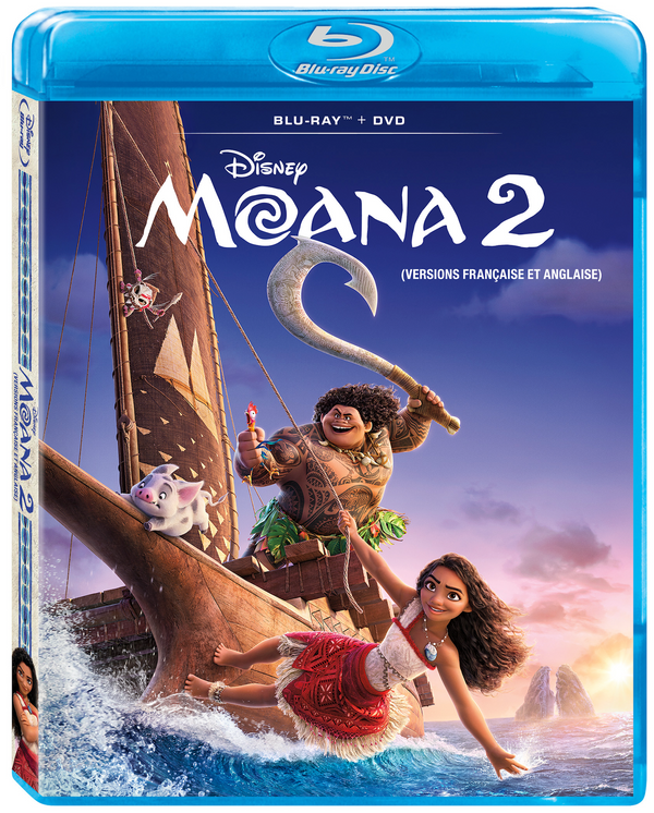 Moana 2 (Blu-ray/DVD Combo)