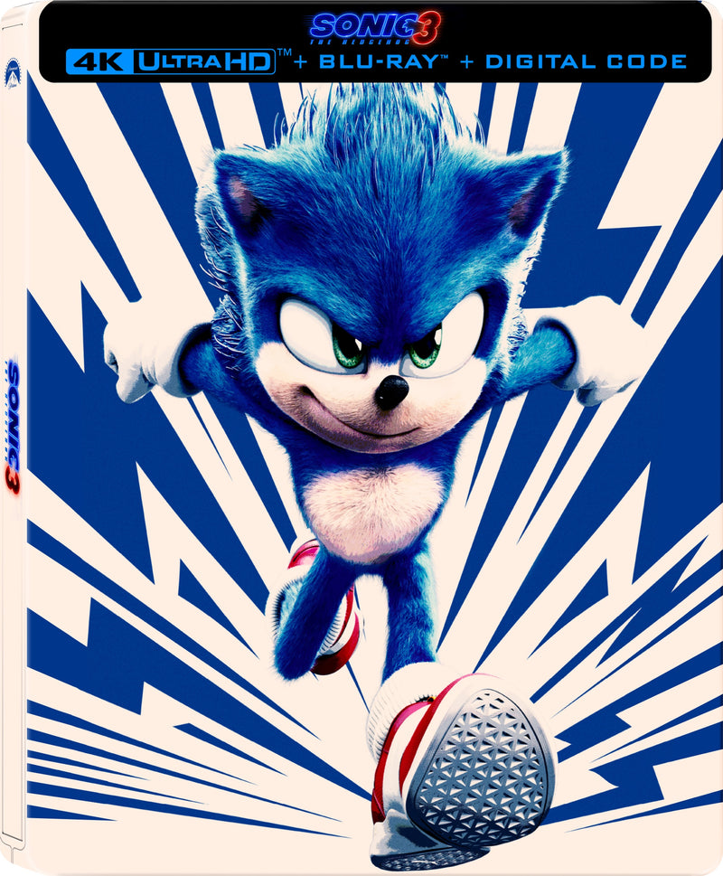 Sonic The Hedgehog 3 (4K-UHD) (Steelbook)