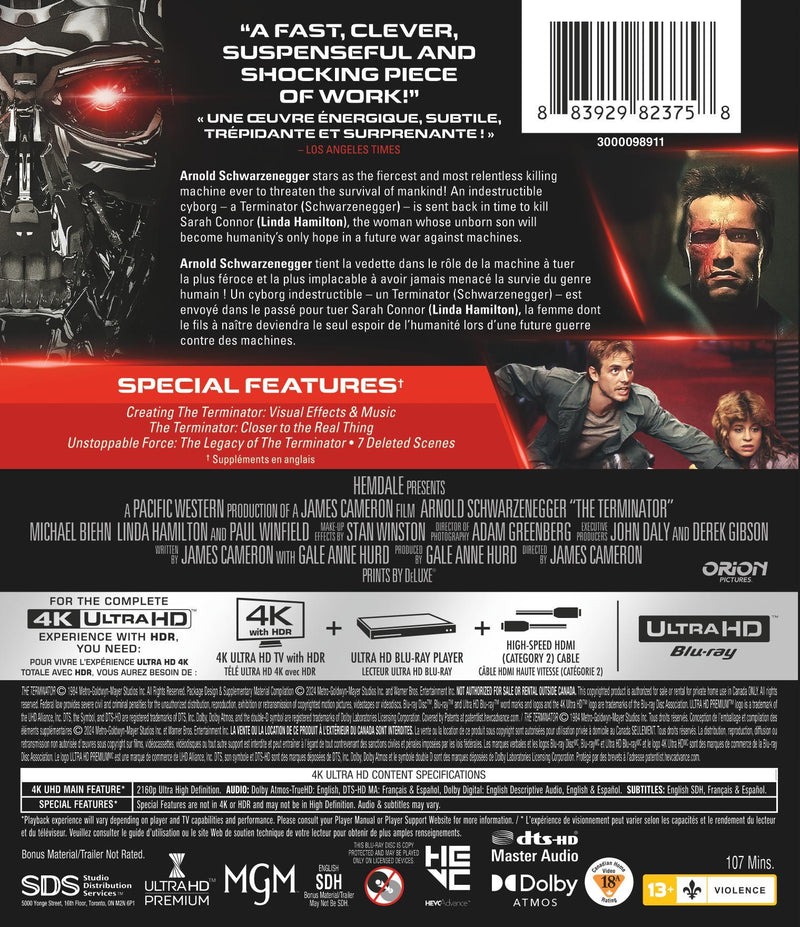 The Terminator (4K-UHD)